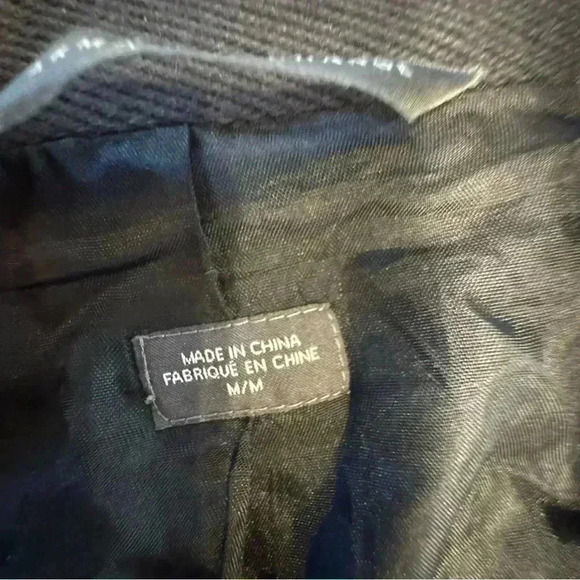 Armani Exchange A/X Woman’s Size Medium Black Blazer Jacket Career - Picture 6 of 10